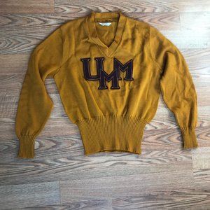 Vintage Letterman College Sweater